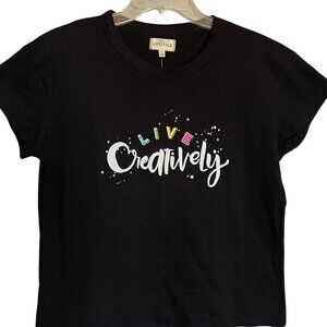 Happy Planner Lifestyle Live Creatively Graphic Tee-Shirt Size S